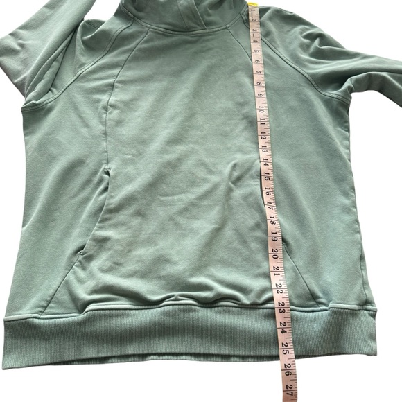 LULULEMON Scuba Pullover *Wash in Washed Tidewater Teal Hoodie Green 8 W3CODS - Picture 13 of 13